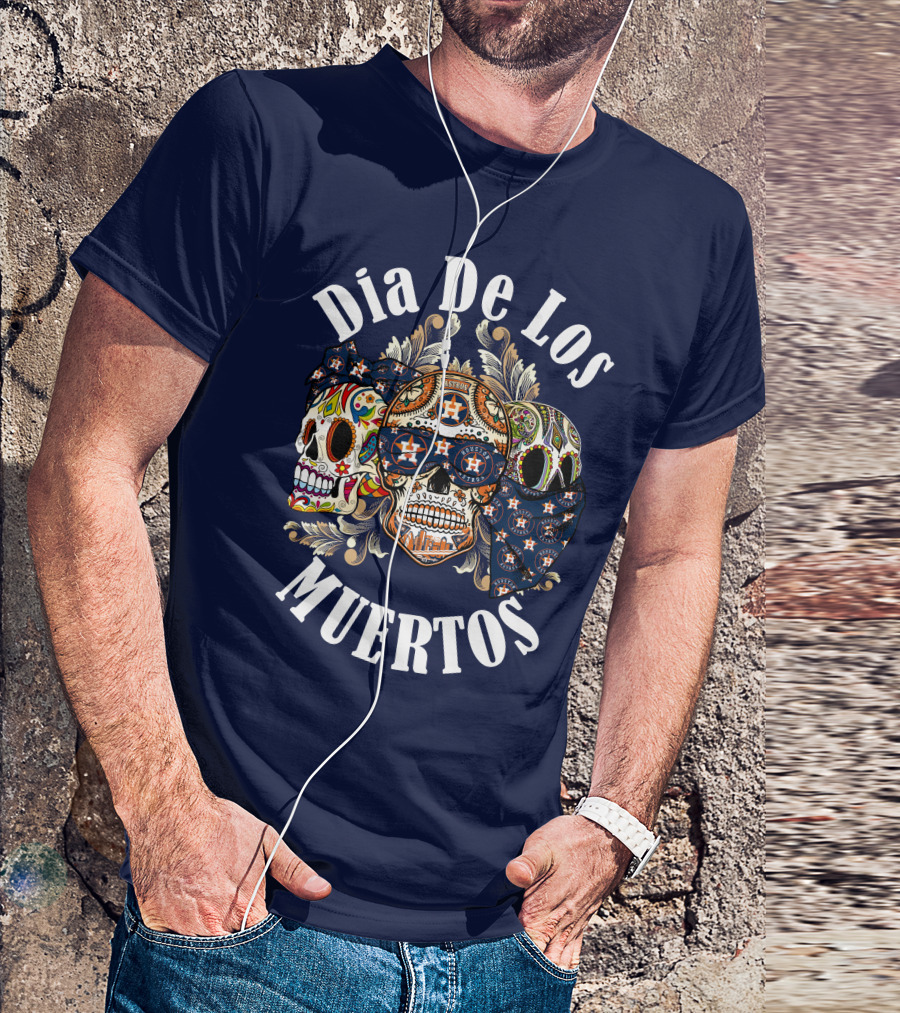 Dia De Los Muertos Houston Astros T-Shirt