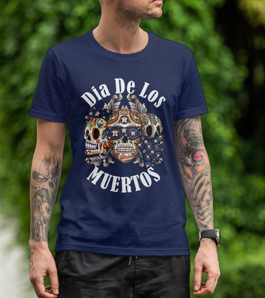 Dia De Los Muertos Houston Astros T-Shirt