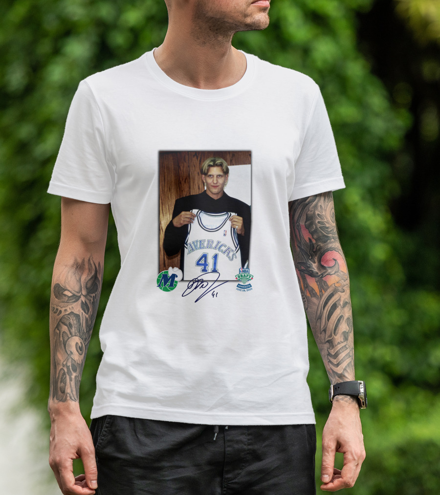 Nba Draft Mavericks 41 June 1998 T-Shirt