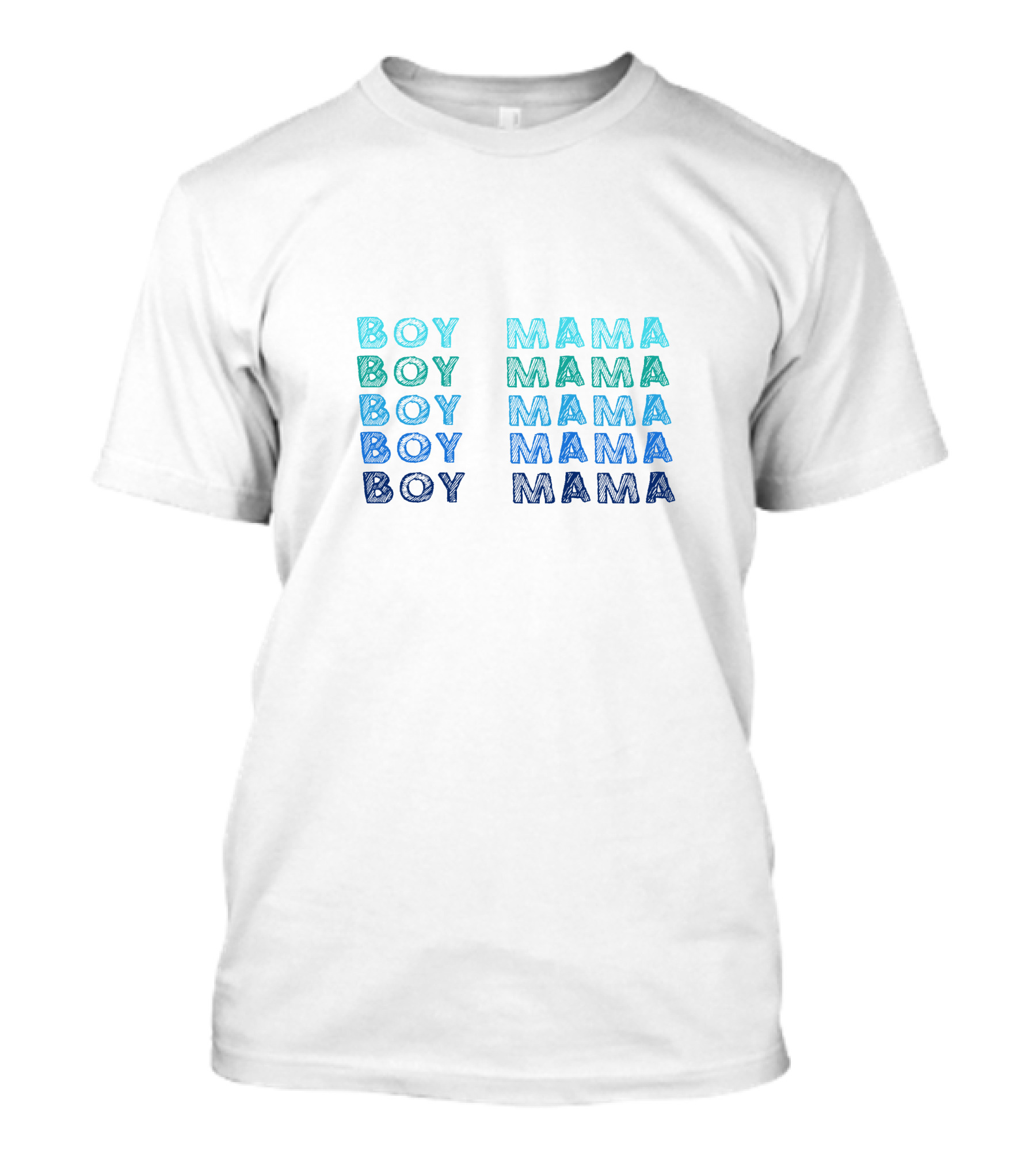 Boy Mama Boy Mama Boy Mama Boy Mama Boy Mama T-Shirt