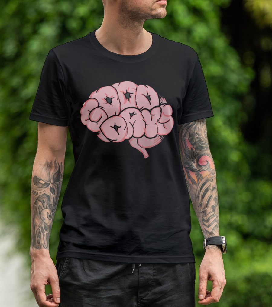 SZA Good Days Brain Illustration Merchandise T-Shirt