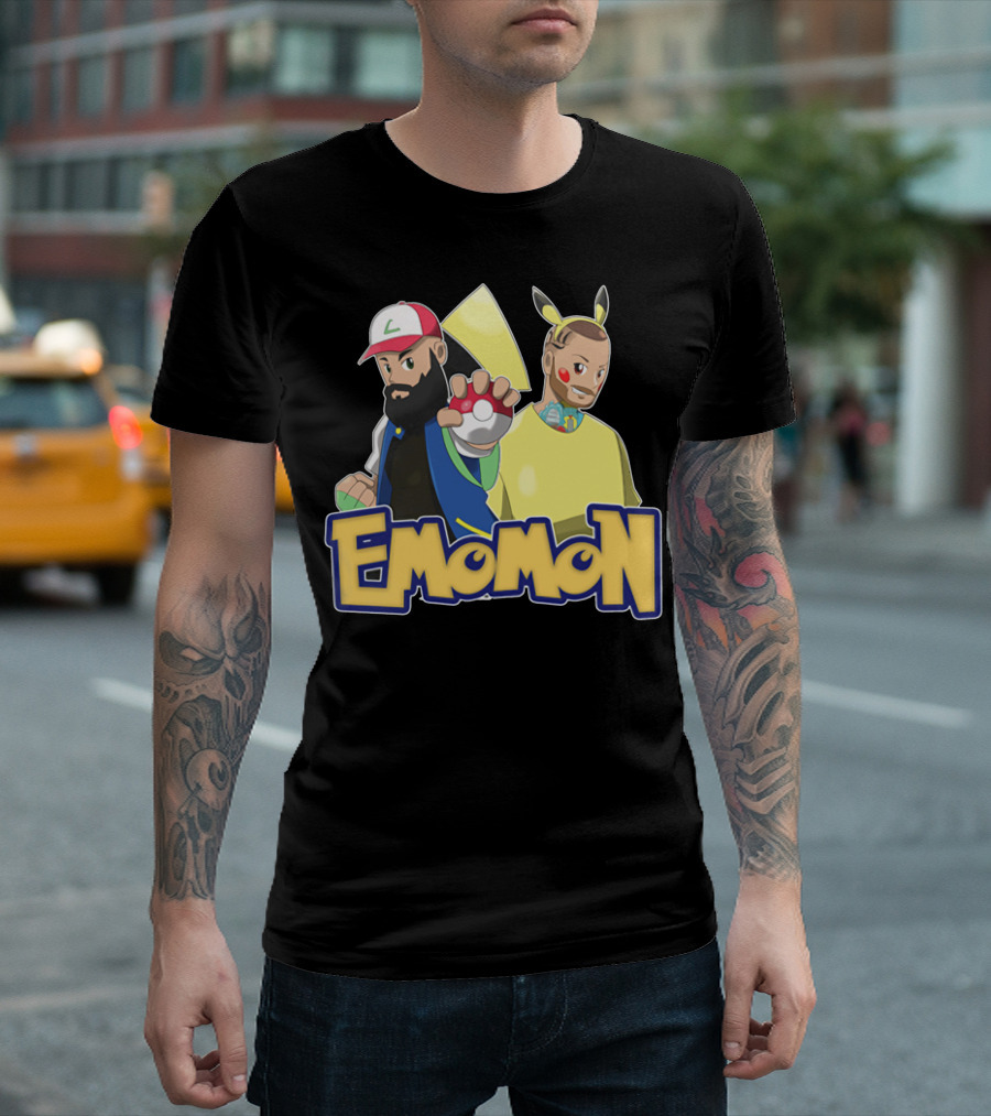 Emomon Pikachu Trainer T-Shirt