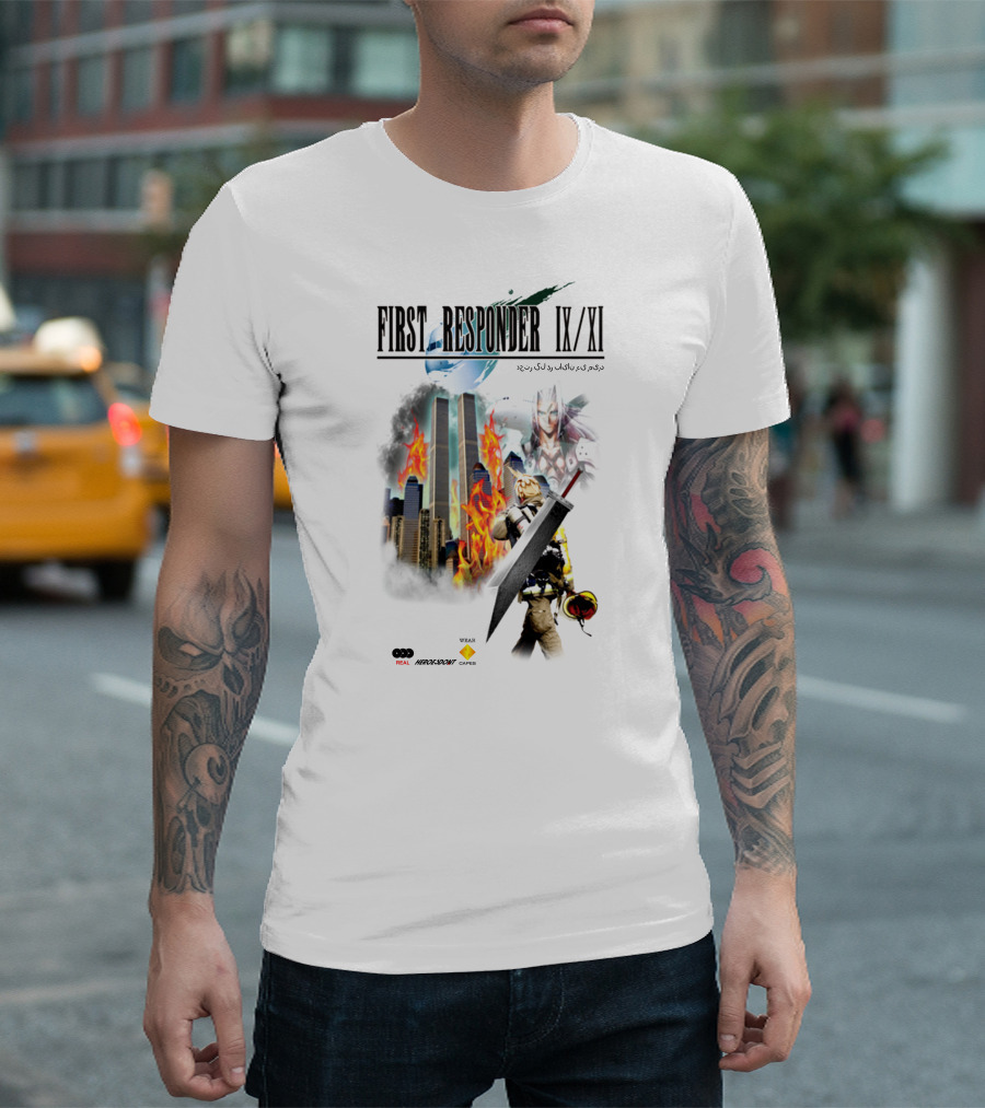 First Responder IX XI Real Heroes 9/11 T-Shirt