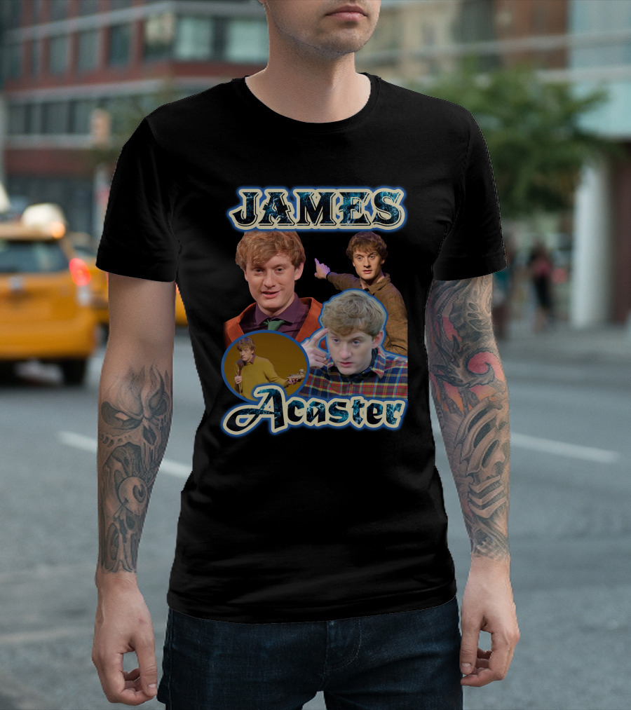 JAMES Acaster Stand-Up Comedy Moments Collage T-Shirt