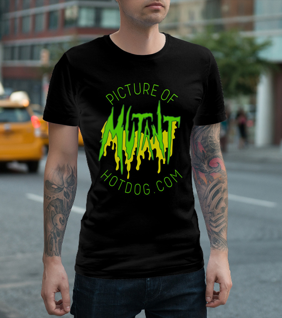 PICTURE OF MUTANT HOTDOG.COM T-Shirt