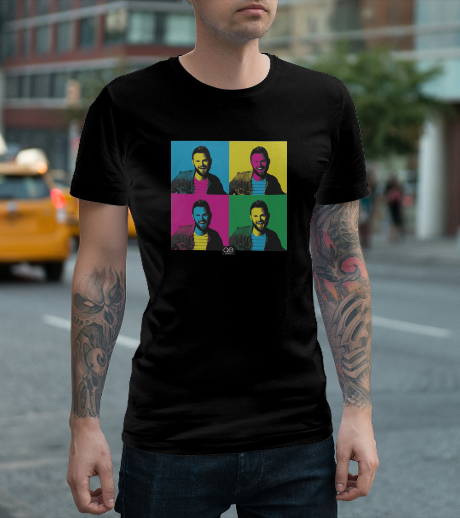 Queer Eye Merch Pop Art Style Four Panel T-Shirt