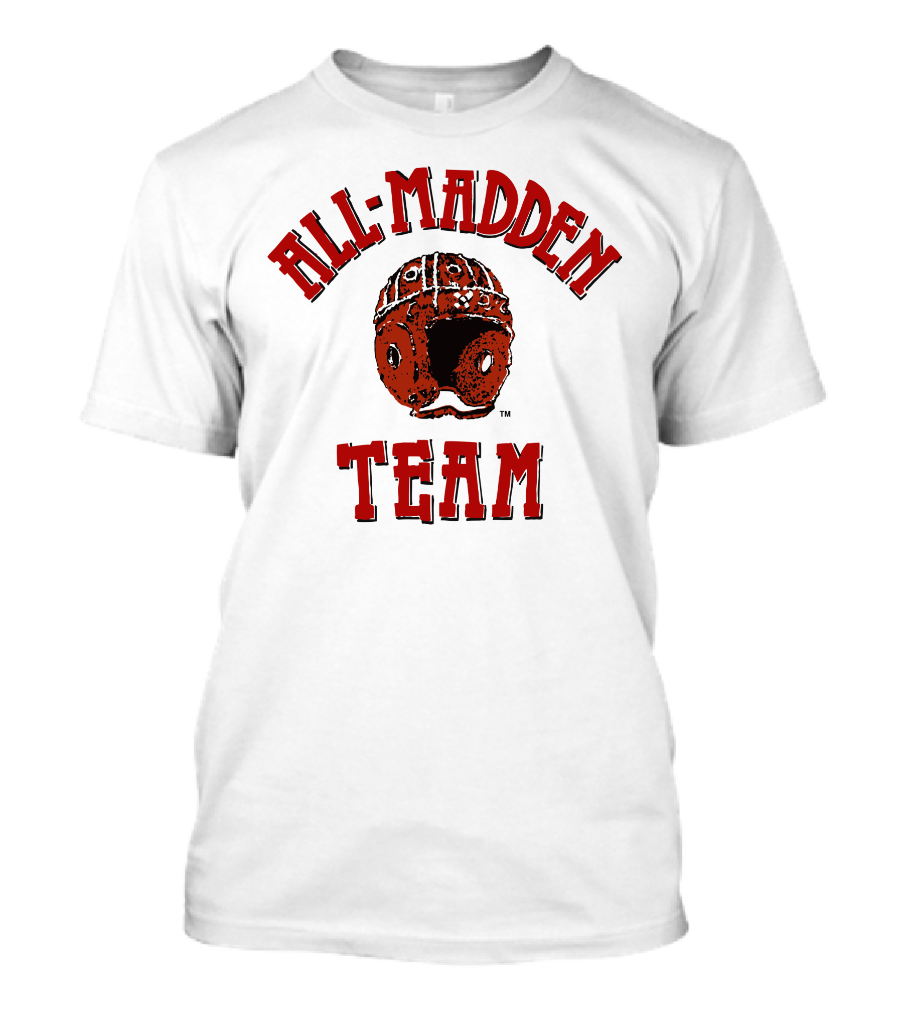 All Madden Team Vintage Football Helmet T-Shirt