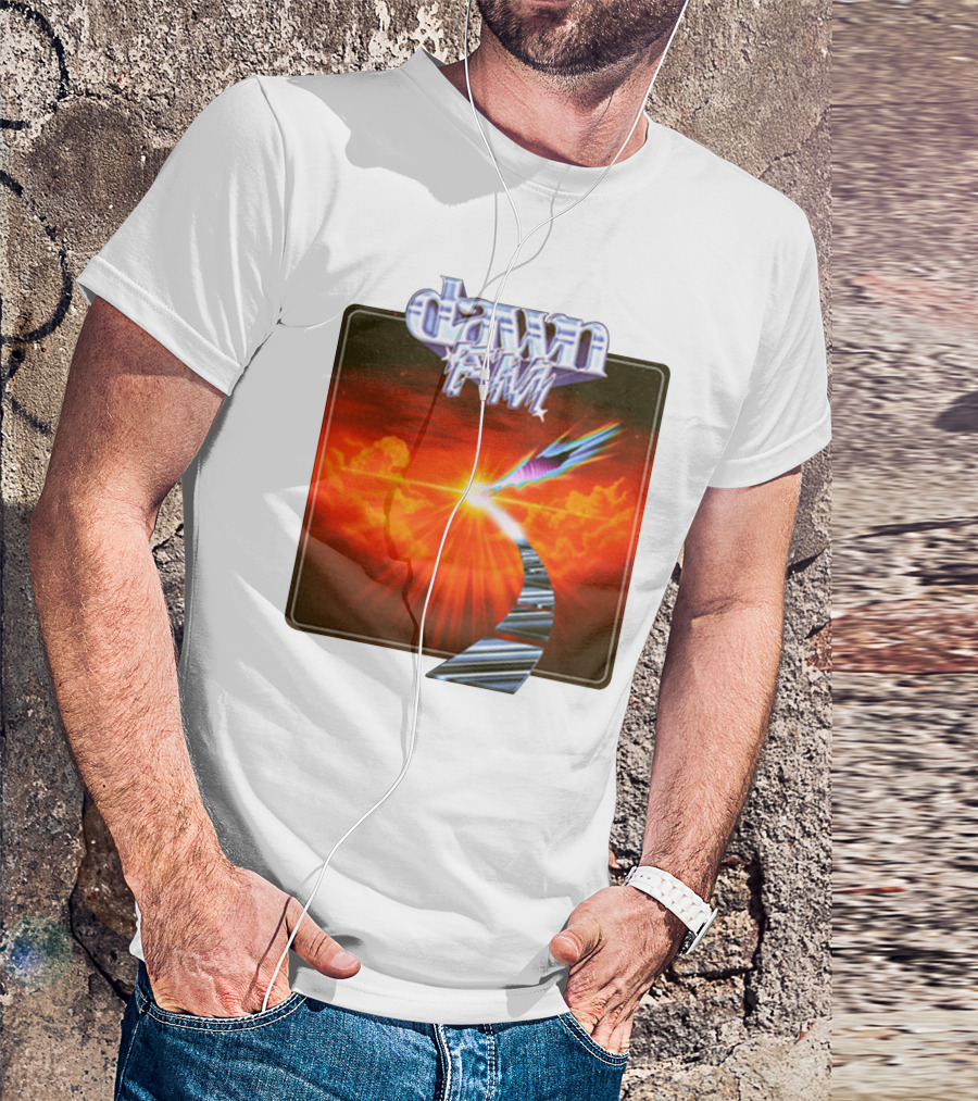 Dawn FM Album Cover Retro Sunset Pathway T-Shirt