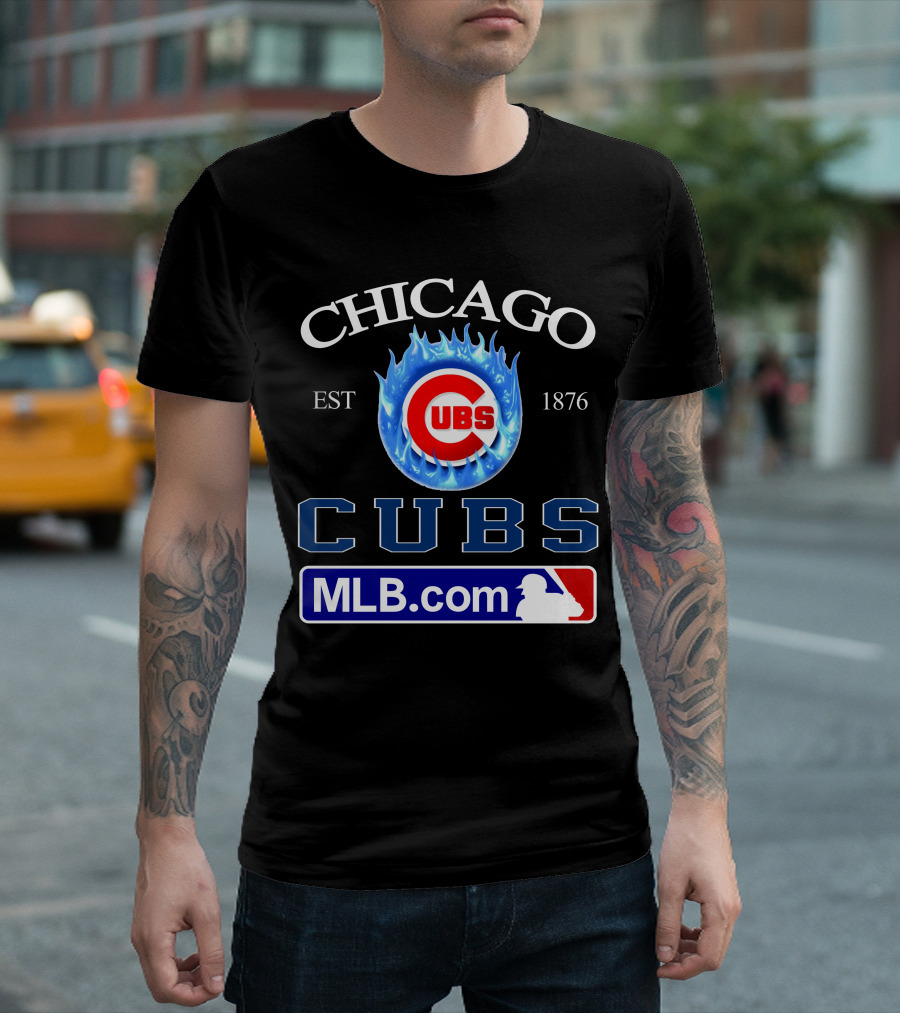 Chicago Cubs Est 1876 Mlb.com T-Shirt