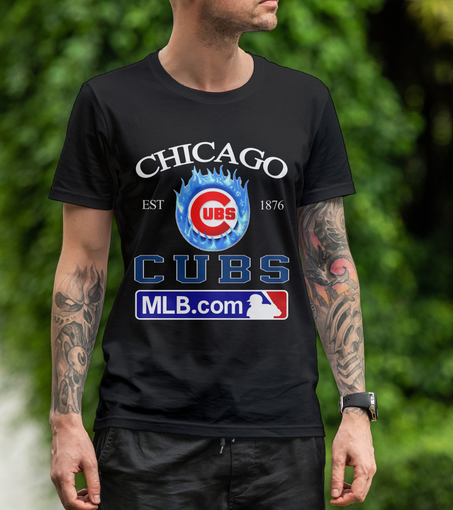 Chicago Cubs Est 1876 Mlb.com T-Shirt