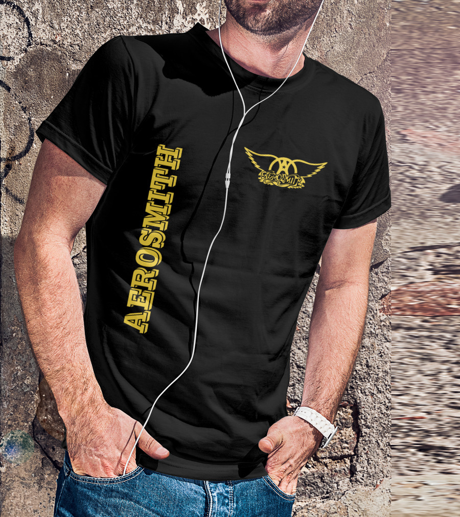 Aerosmith Winged Logo Bold T-Shirt