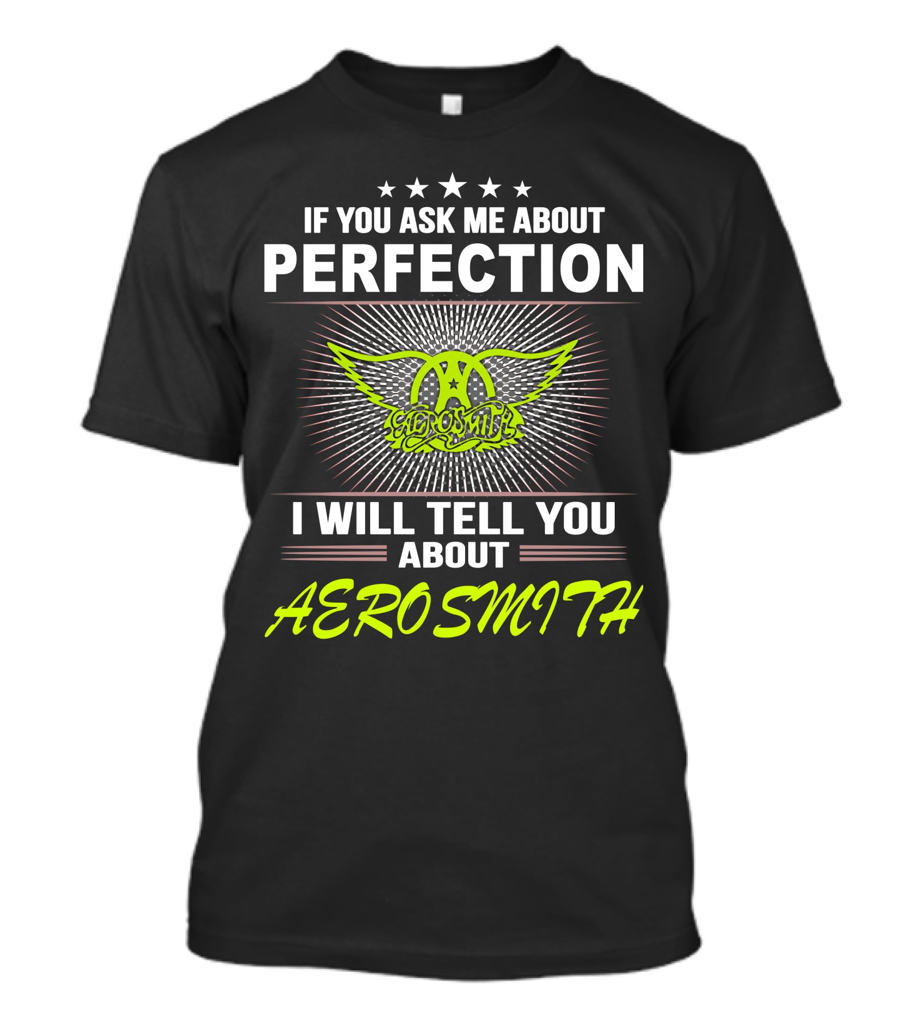 If You Ask Me About Perfection I Will Tell You About Aerosmith T-Shirt