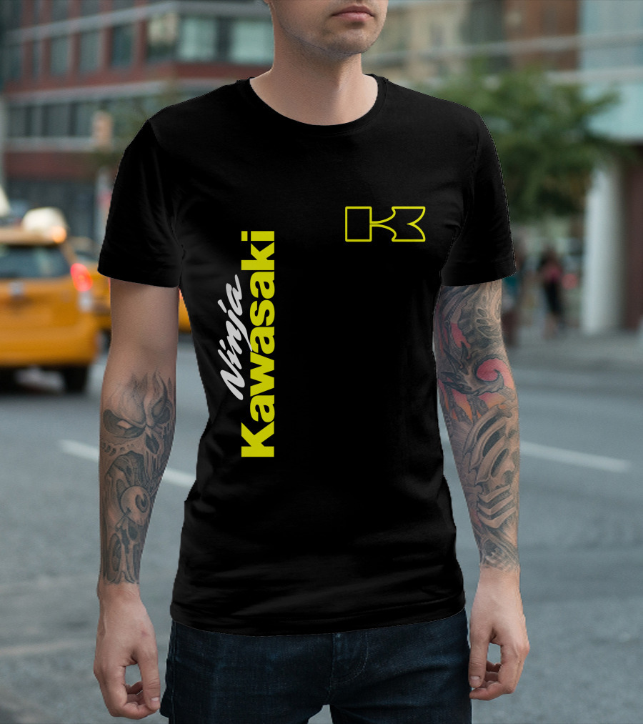 Kawasaki Ninja 02 Racing Style T-Shirt