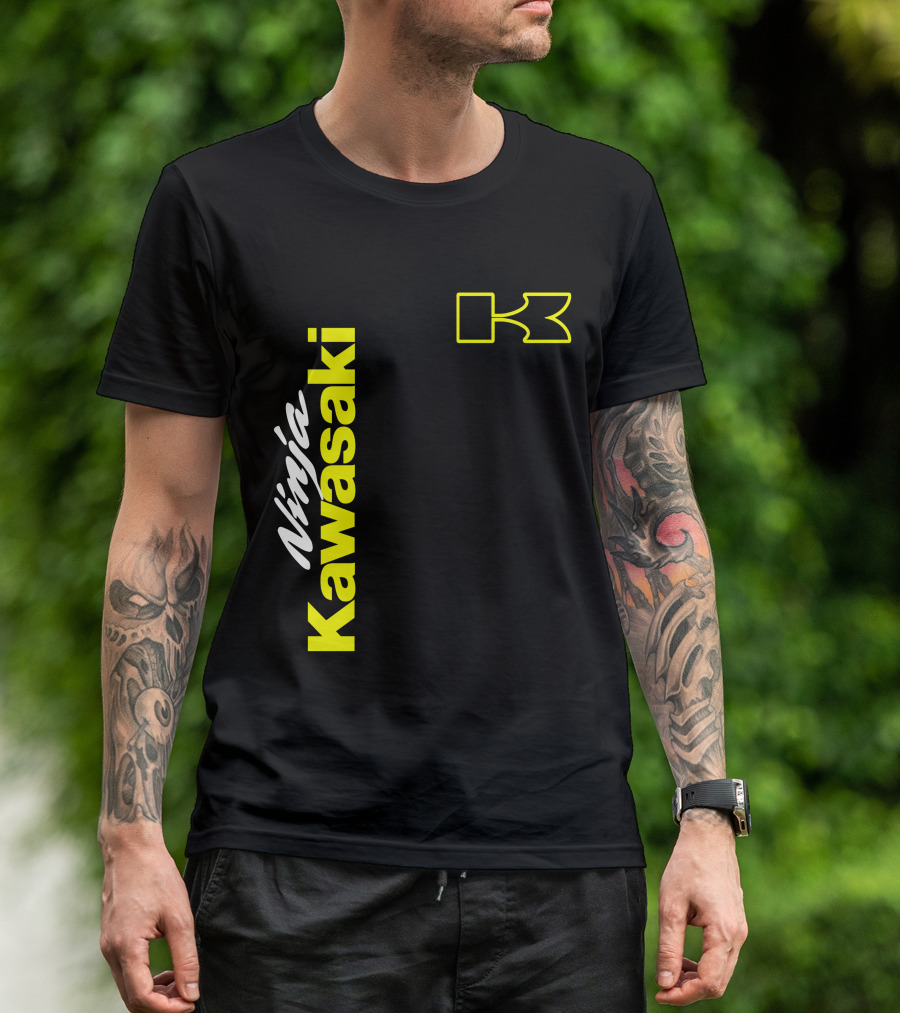 Kawasaki Ninja 02 Racing Style T-Shirt