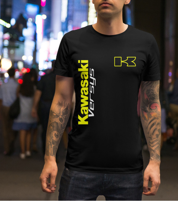 Kawasaki Versys 1 Yellow K T-Shirt