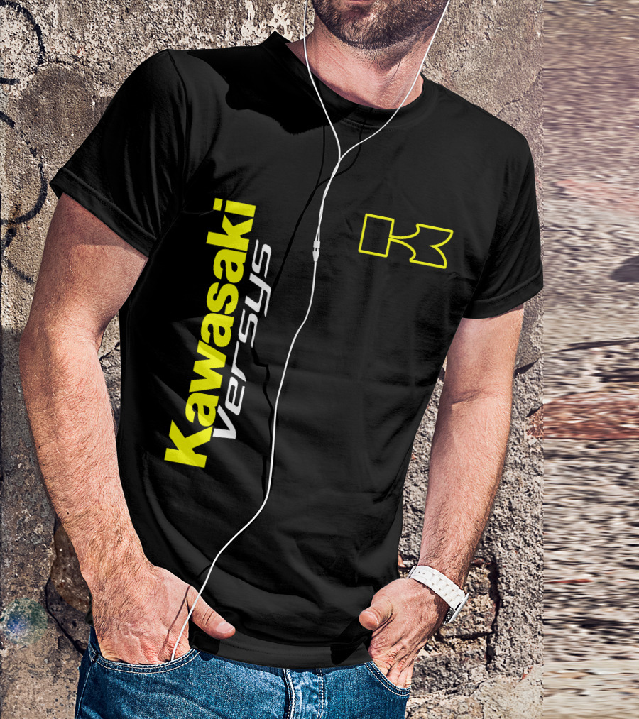 Kawasaki Versys 1 Yellow K T-Shirt