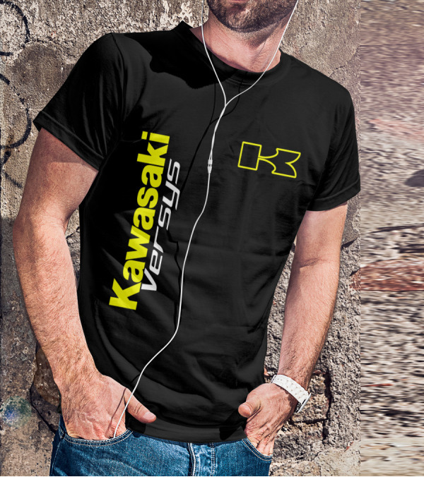 Kawasaki Versys 1 Yellow K T-Shirt