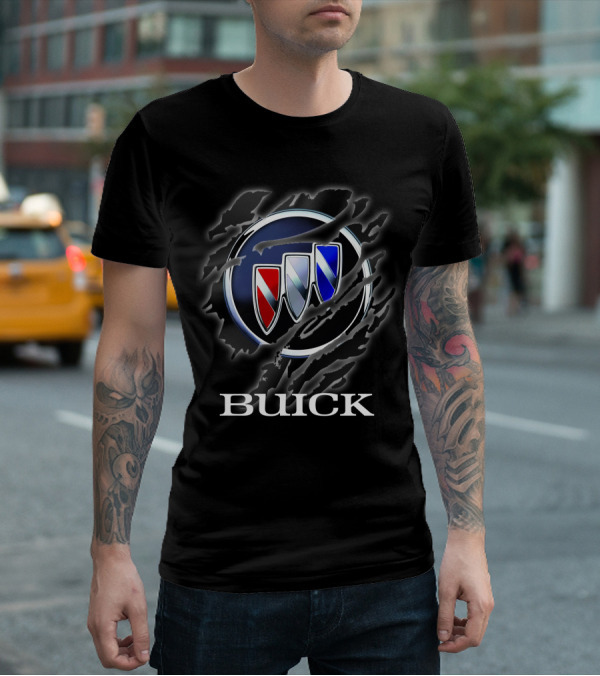 Buick Logo With Scratch Mark T-Shirt