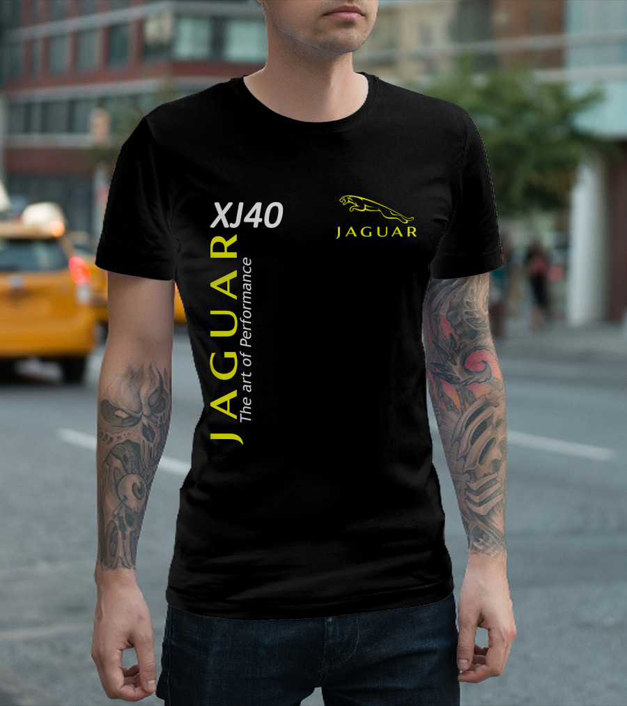 XJ40 Jaguar The Art of Performance T-Shirt