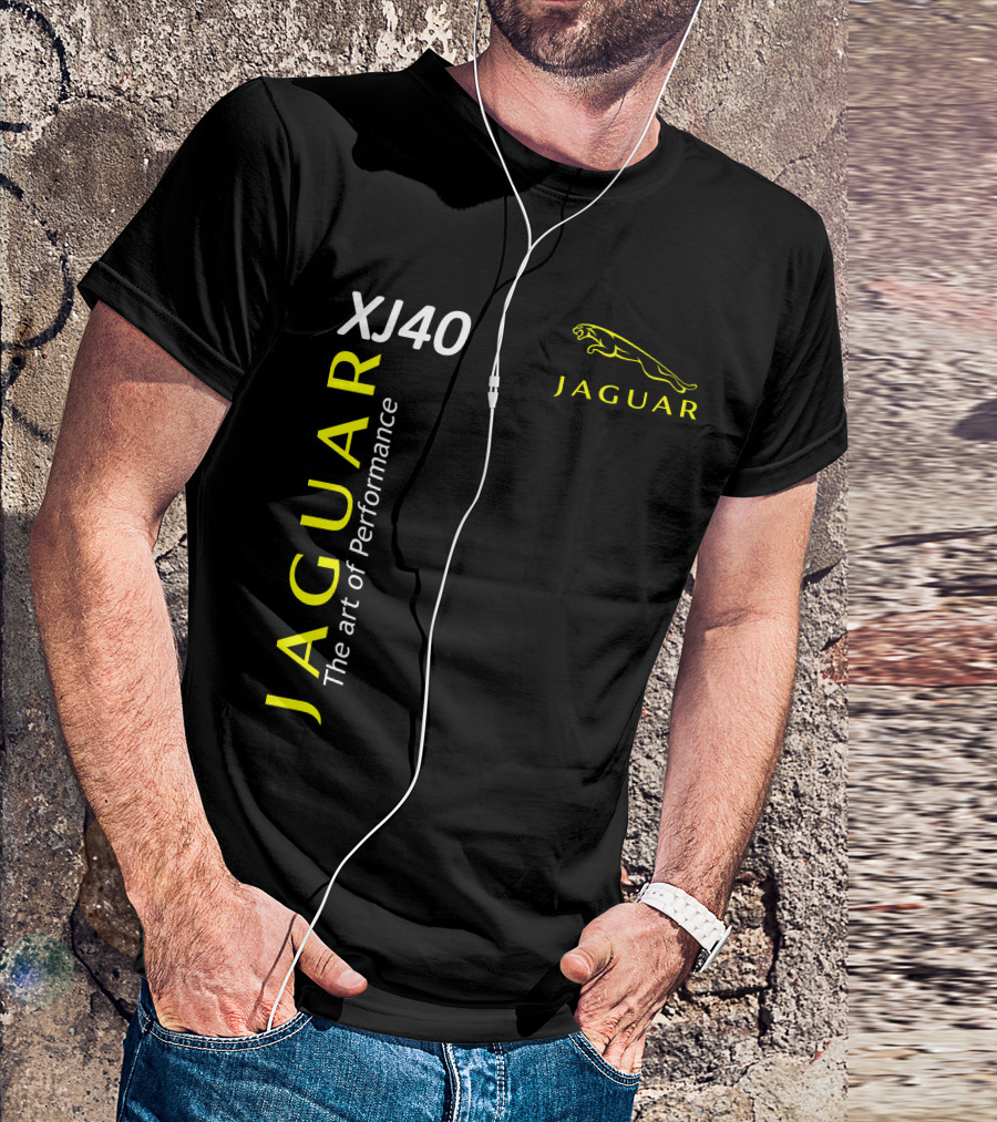 XJ40 Jaguar The Art Of Performance T-Shirt