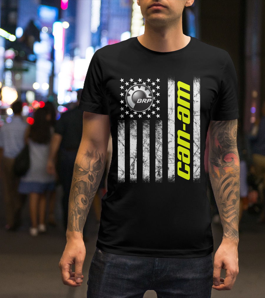 BRP Can-Am Flag T-Shirt