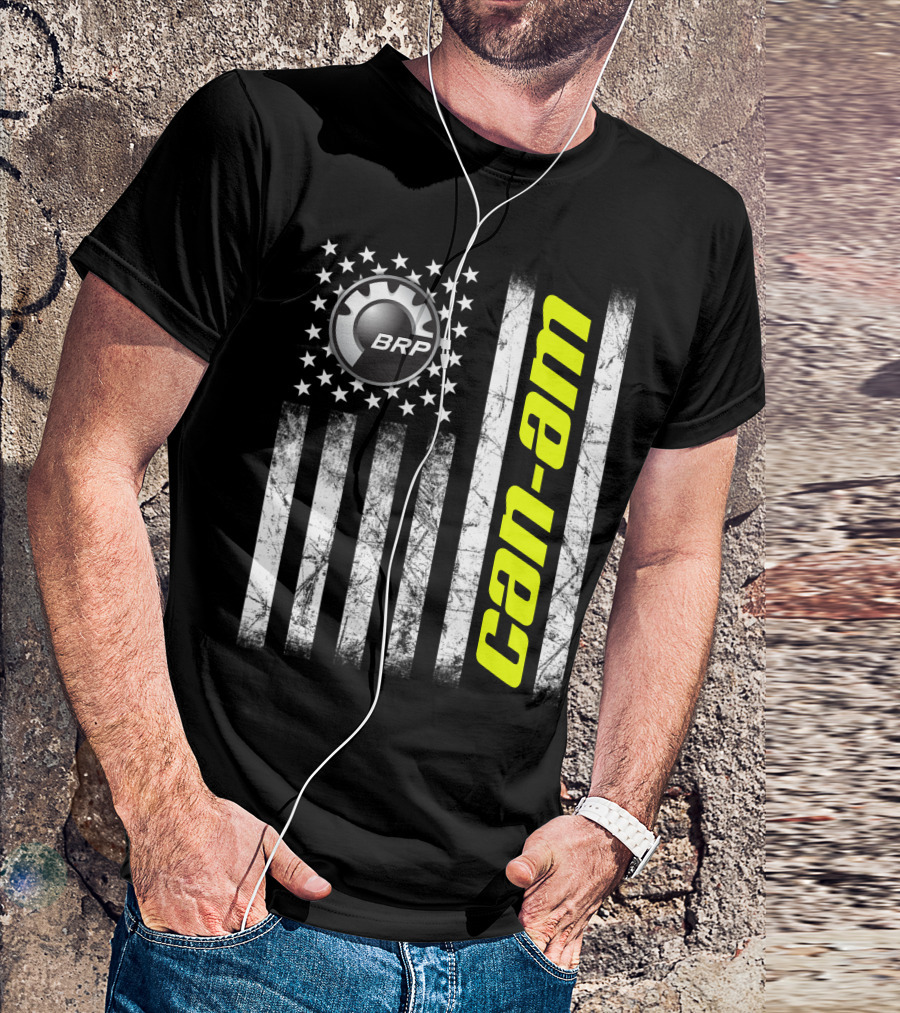 BRP Can-Am Flag T-Shirt