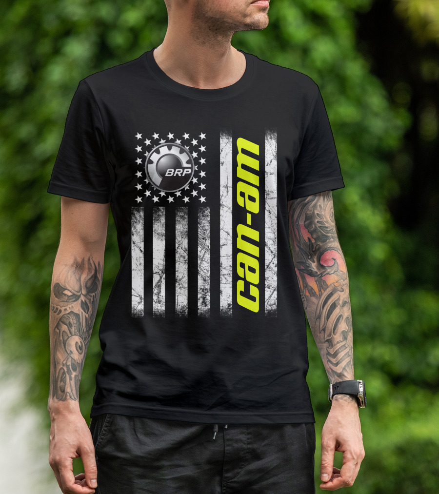 BRP Can-Am Flag T-Shirt