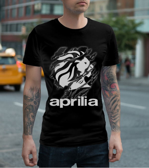Aprilia 07 Lion Scratch T-Shirt