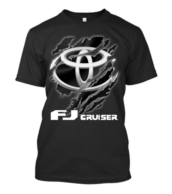 Fj Cruiser 01 Toyota Logo Claw Marks T-Shirt