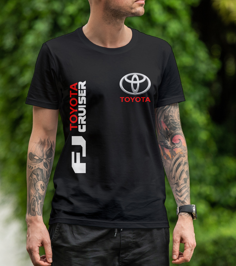 Toyota Fj Cruiser 10 Logo And Branding T-Shirt