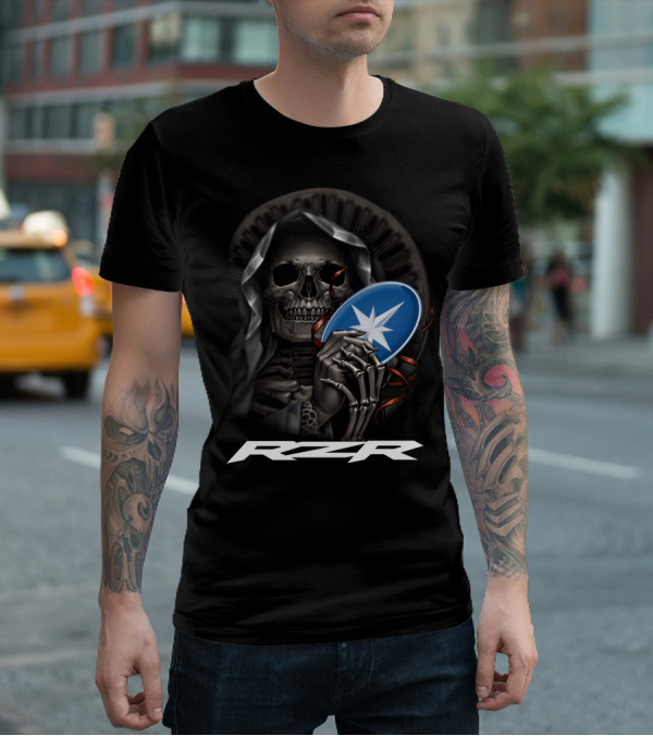 Rzr Grim Reaper Holding Star T-Shirt