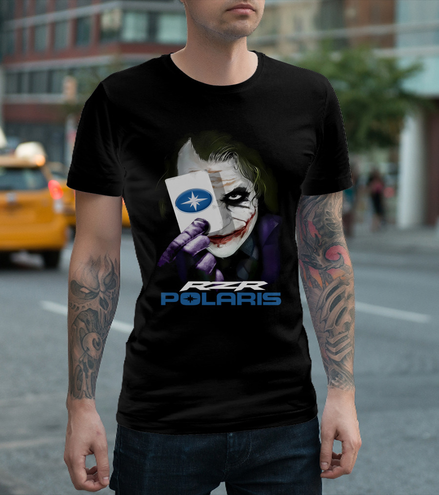 Rzr Joker Polaris Playing Card T-Shirt