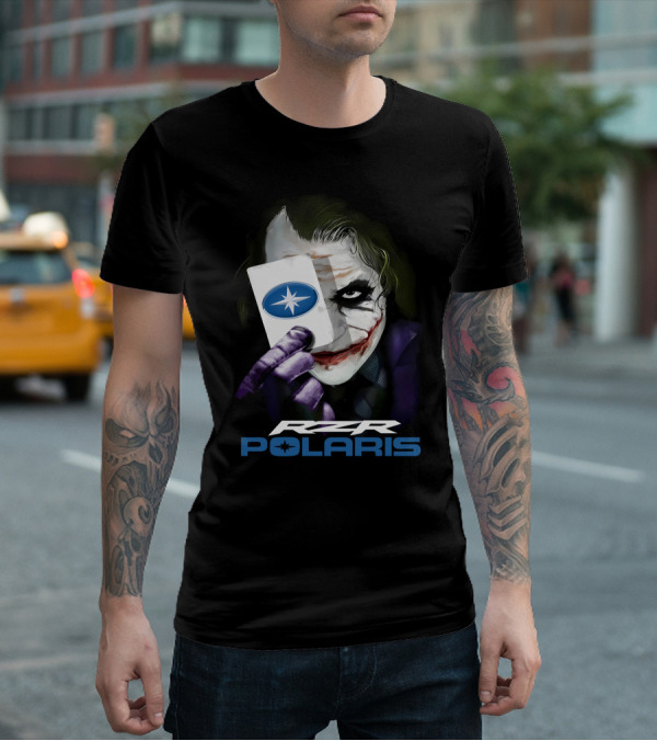 Rzr Joker Polaris Playing Card T-Shirt