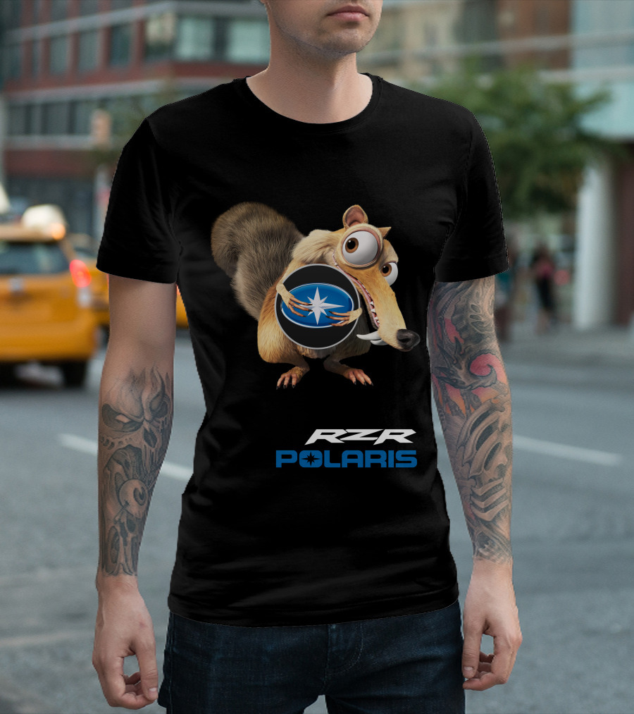 Rzr Polaris Ice Age Scrat T-Shirt