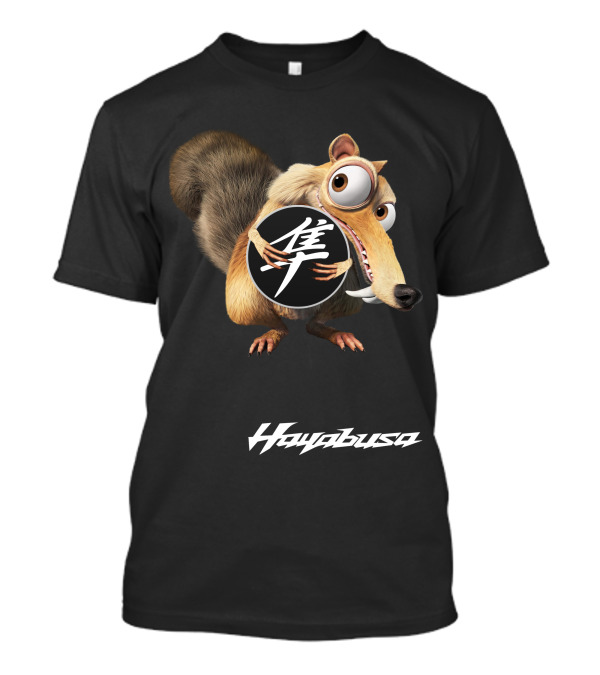 Hayabusa 02 Scrat Holding Iconic Symbol T-Shirt