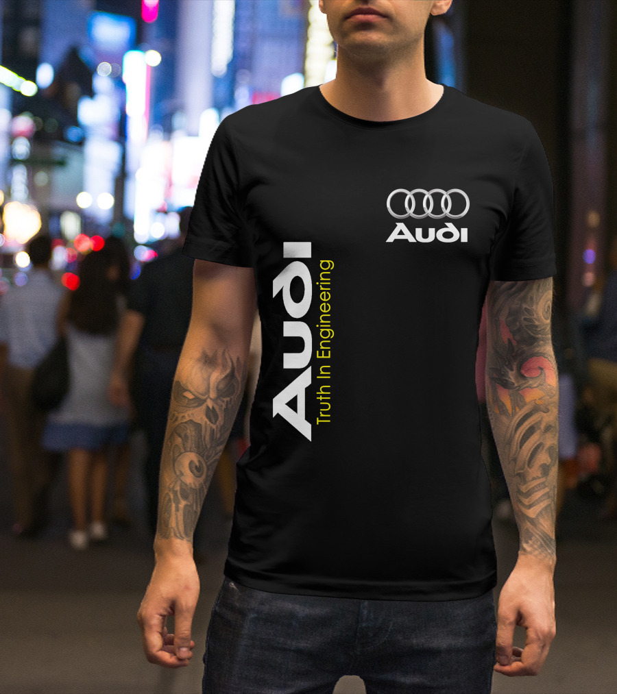 Audi Truth In Engineering Logo Rings T-Shirt