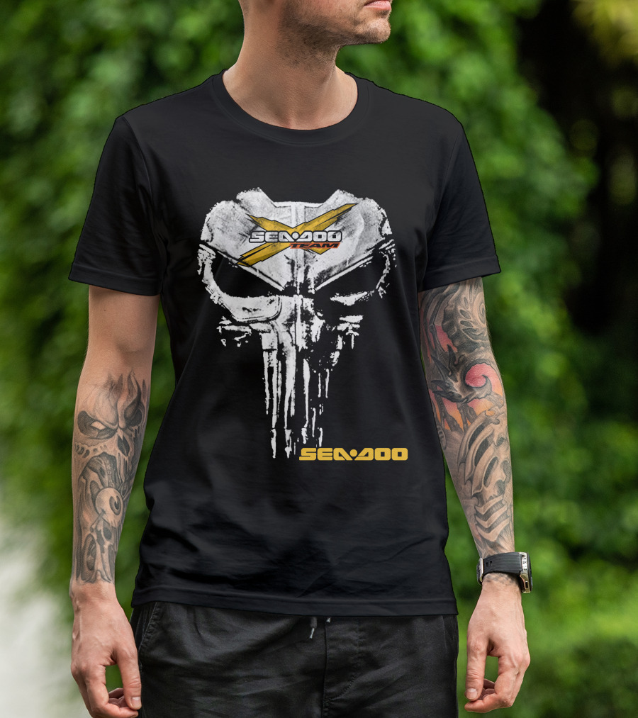 Sea-Doo X Team Skull T-Shirt