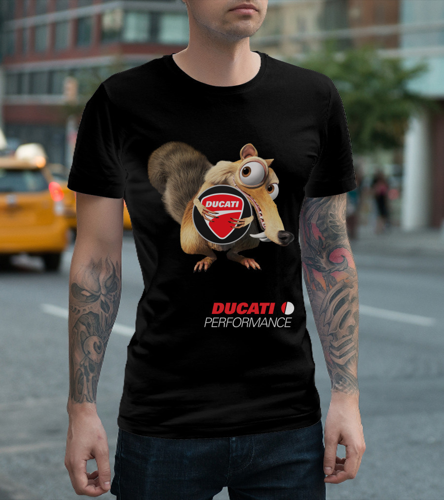 Ducati Performance Ice Age Scrat Collaboration T-Shirt