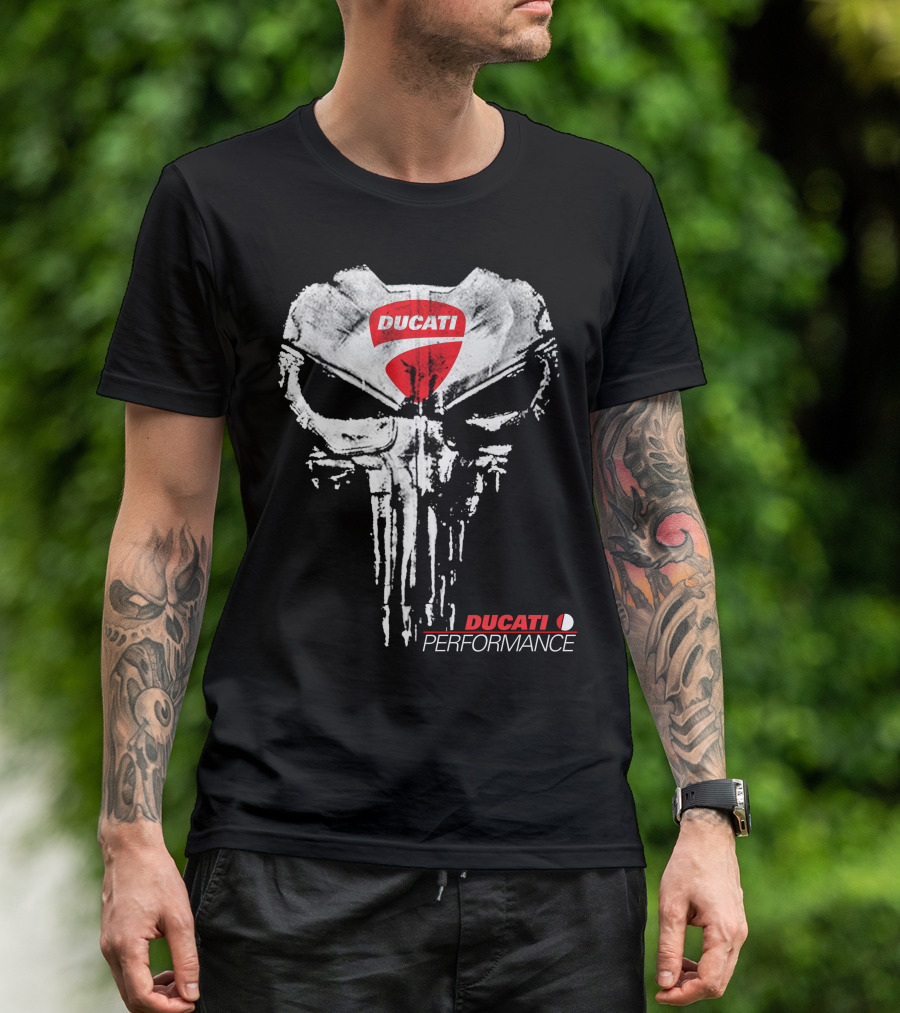 Ducati 05 Performance Skull T-Shirt