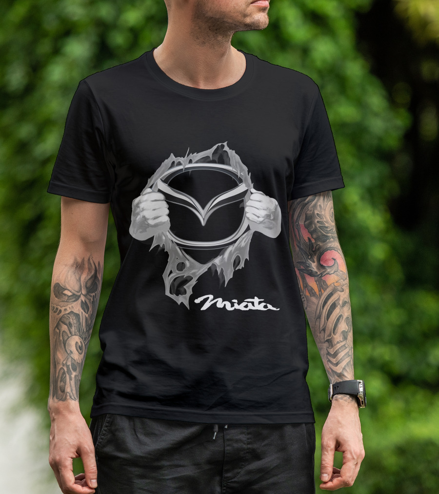 Mazda Miata Logo Hands T-Shirt