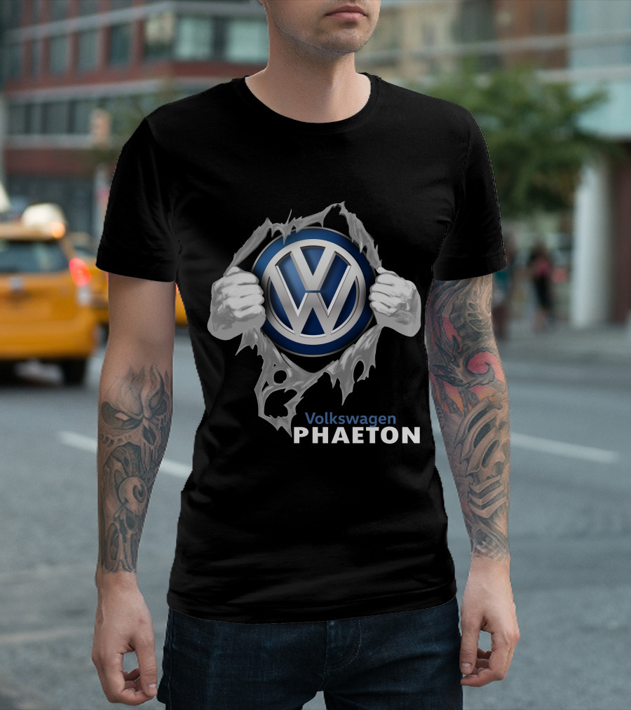 Volkswagen Phaeton 08 Logo Tear T-Shirt