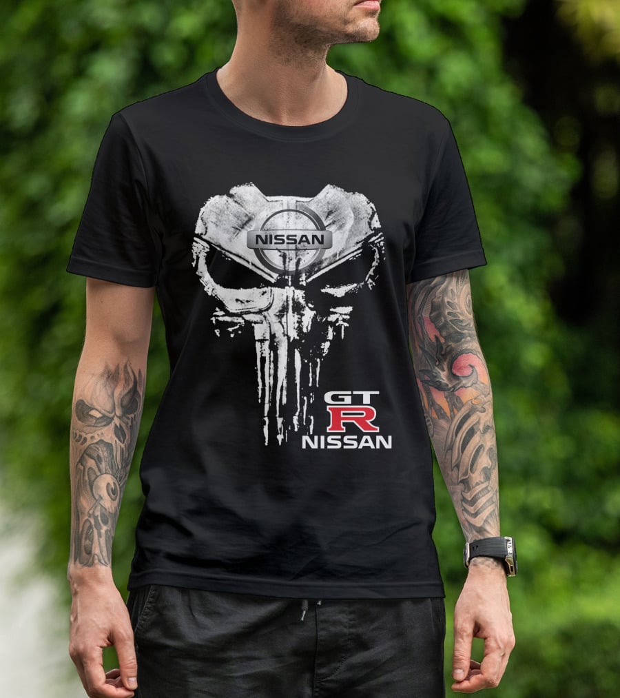 Nissan Gt-R Skull T-Shirt