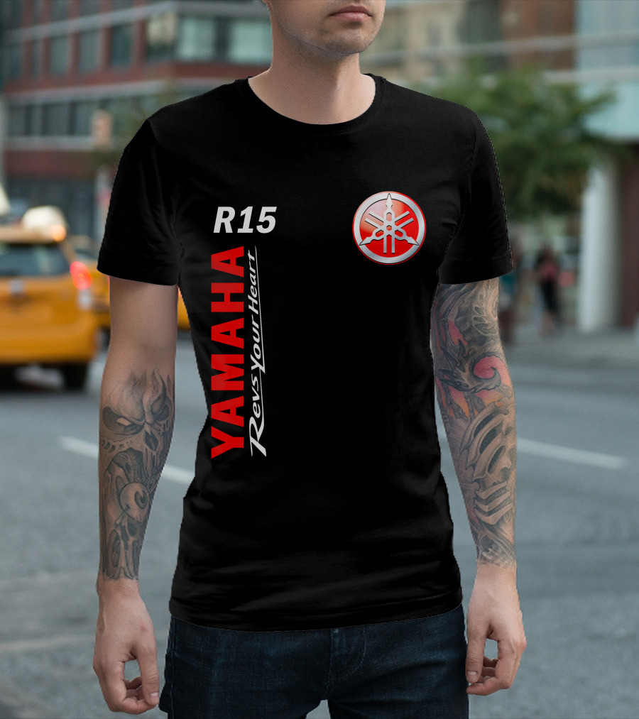 Yamaha R15 Revs Your Heart T-Shirt