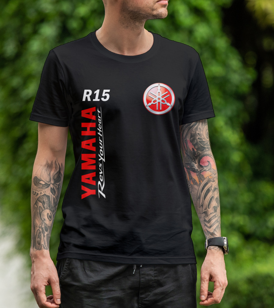 Yamaha R15 Revs Your Heart T-Shirt