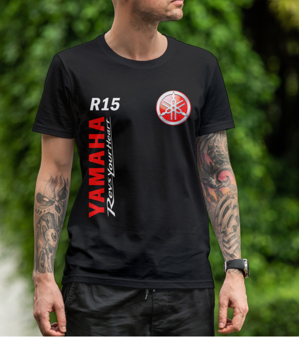 Yamaha R15 Revs Your Heart T-Shirt