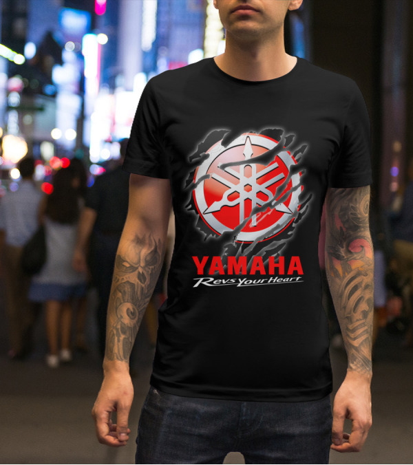Yamaha Revs Your Heart 04 Red T-Shirt