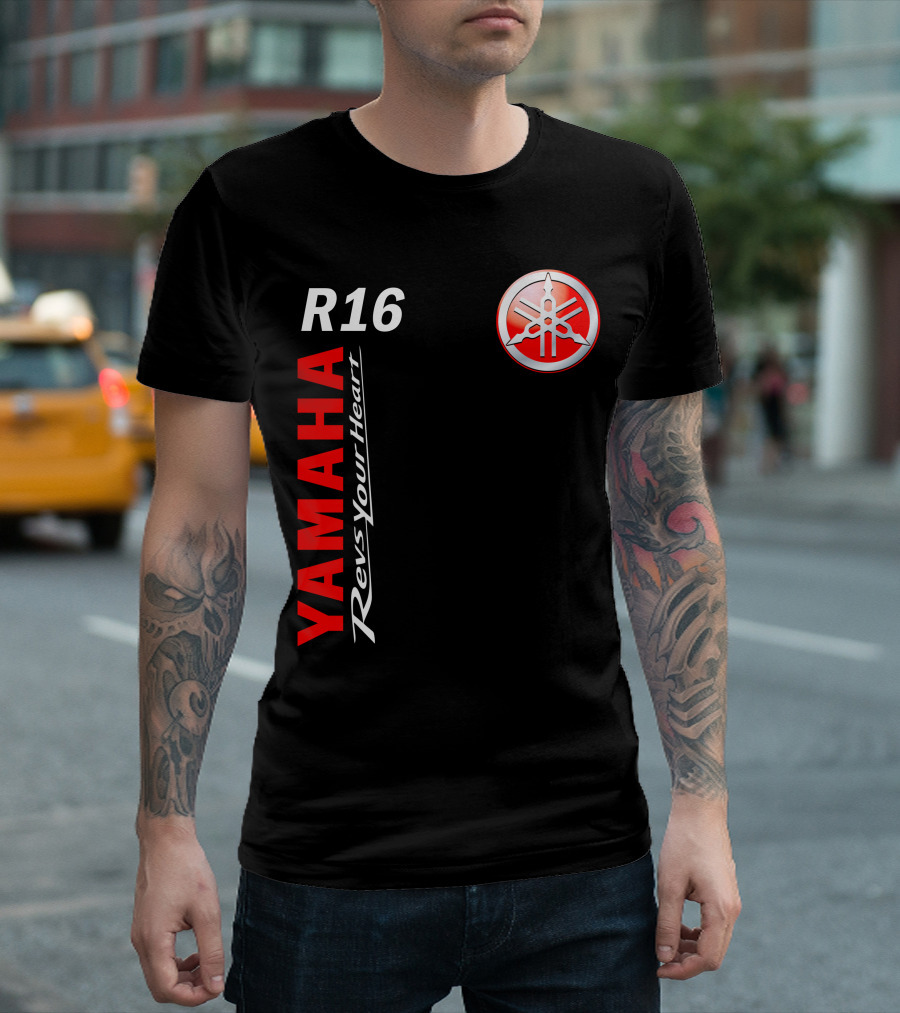 Yamaha R16 Revs Your Heart T-Shirt