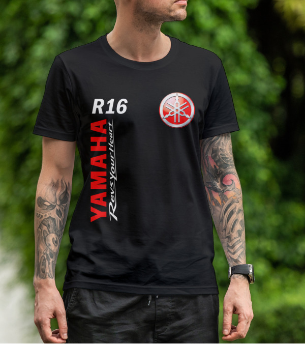 Yamaha R16 Revs Your Heart T-Shirt