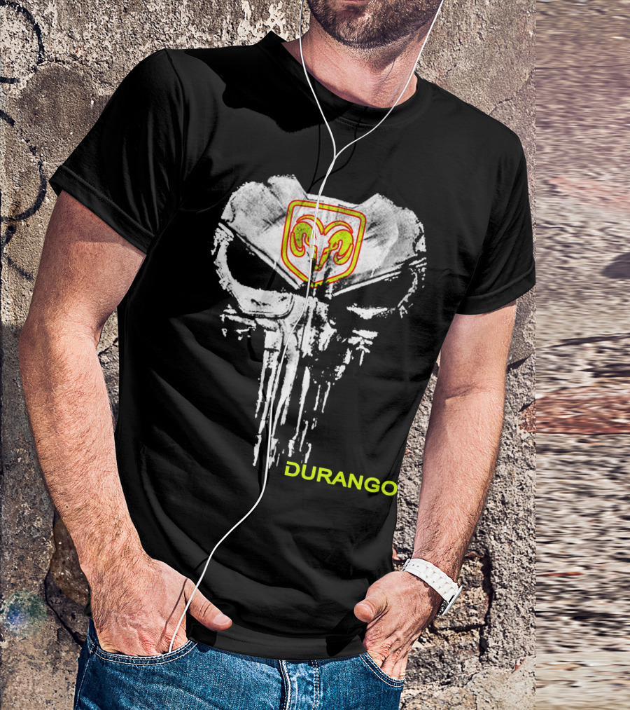 Durango Ram Skull Punisher T-Shirt
