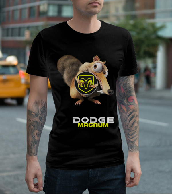Scrat Holding Dodge Magnum Ram T-Shirt